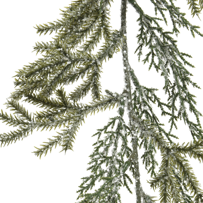 Kaemingk Garland Snow Glitter Finish (Dia.8Cm X L.180Cm)