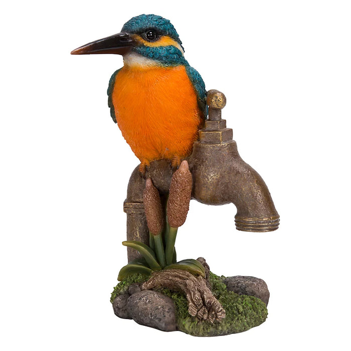 Vivid Arts Kingfisher On Garden Tap F