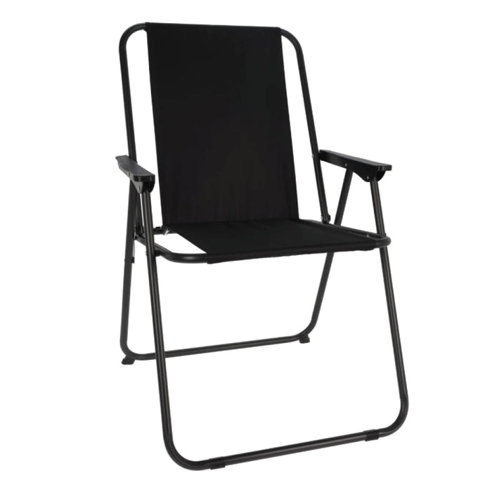 Koopman Camping Chair Foldable 57X48X42Cm Black