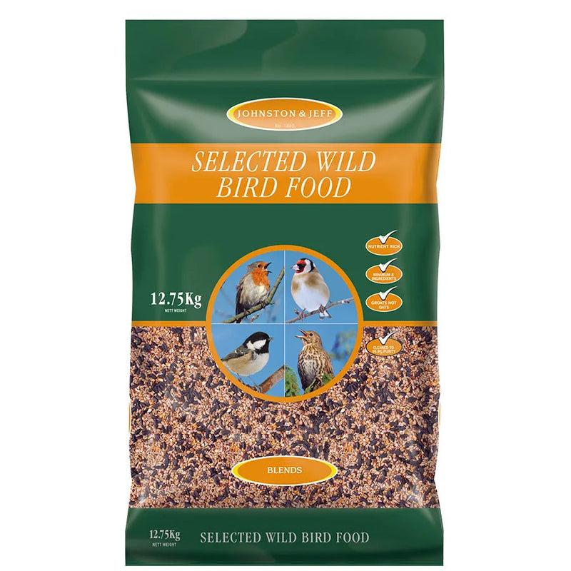 Johnston & Jeff Wild Bird Seed Blend 12.75Kg