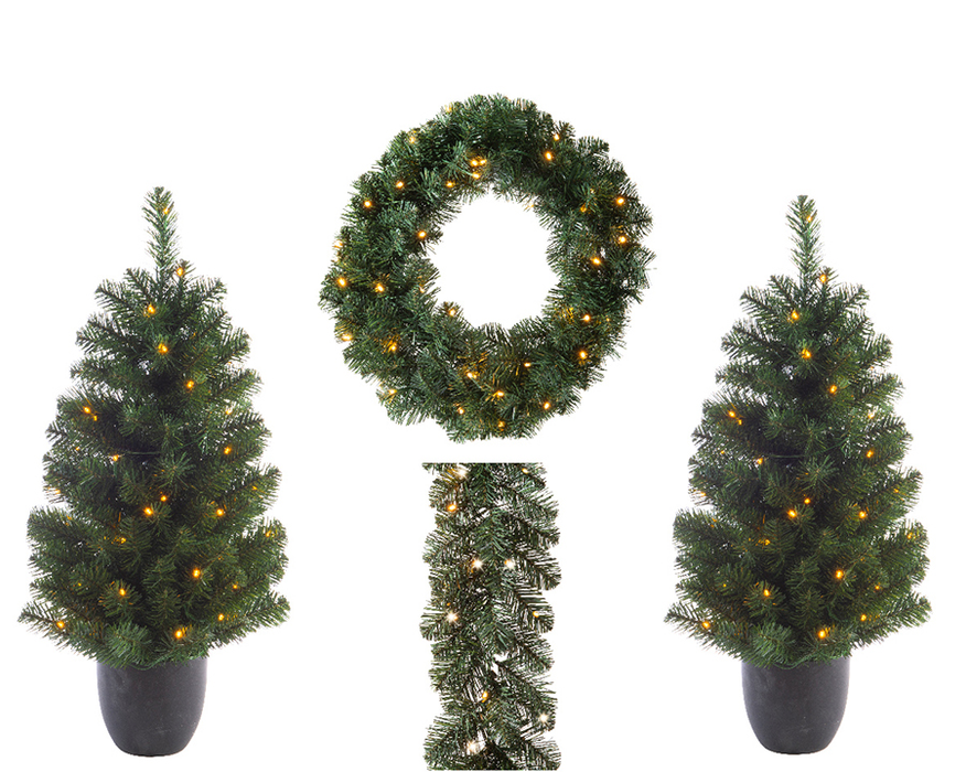 Kaemingk Imperial LED Outdoor Christmas Set Bo