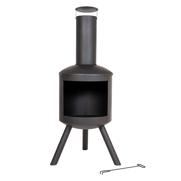 La Hacienda Barola Steel Chiminea