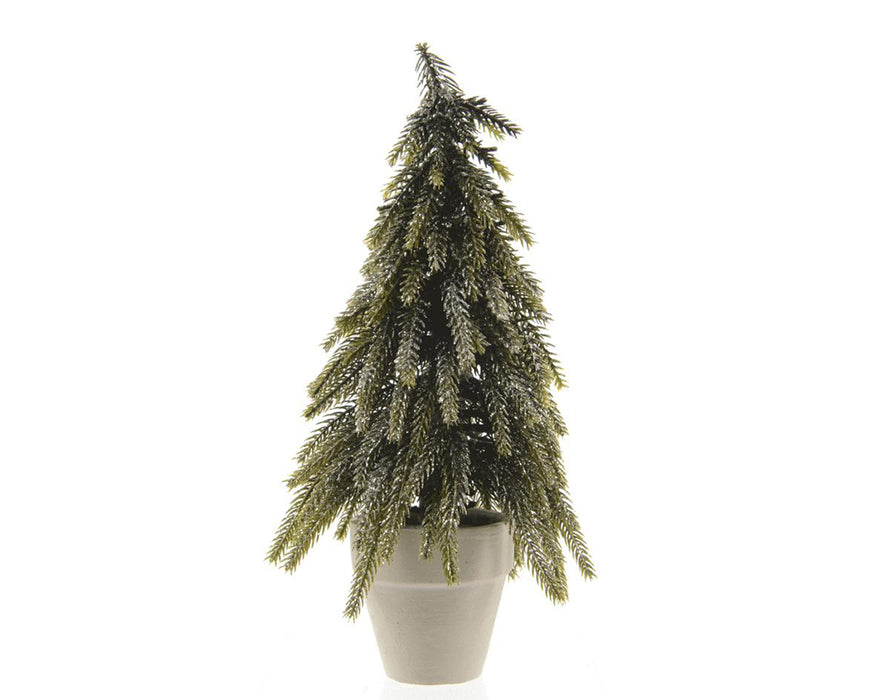 Kaemingk Mini Tree Glitter Indoor (Dia.18Cm X H.34Cm)