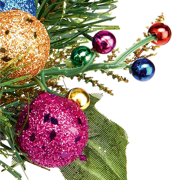 Premier Multi Coloured Glitter Ball (17cm)