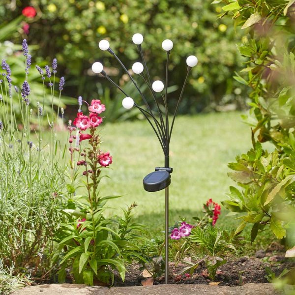 Smart Solar 8-Stem GloGlobes - Warm White