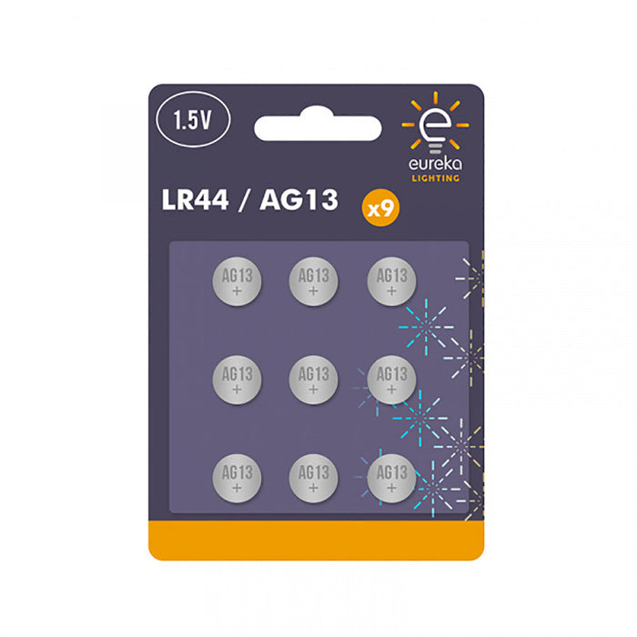 Eureka Button Cell - LR44 (4 pack)