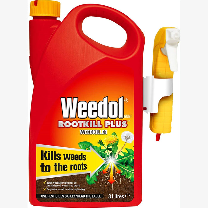 Weedol Gun! Rootkill Plus Weedkiller 3Ltr