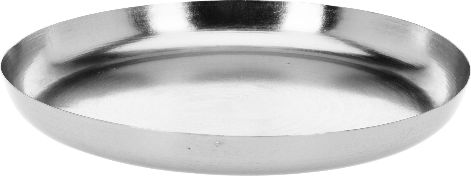 Tray Round Colour Silver 300mm x 38mm