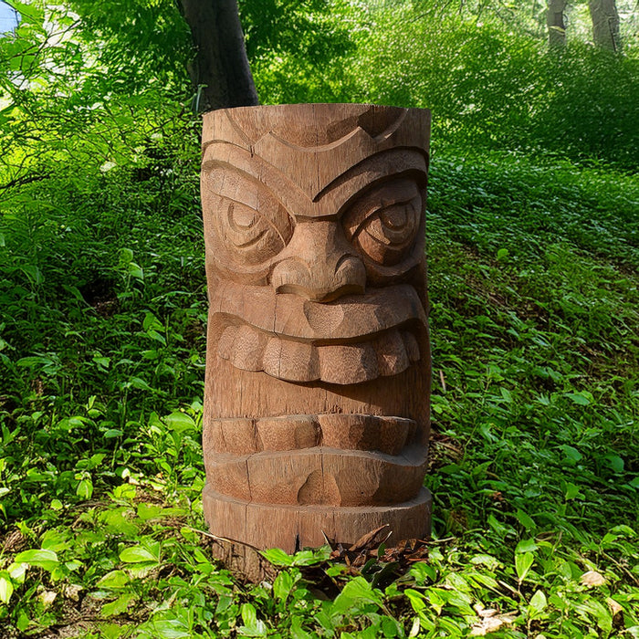 Polynasia Tiki Statue Coconut Palm 50cm