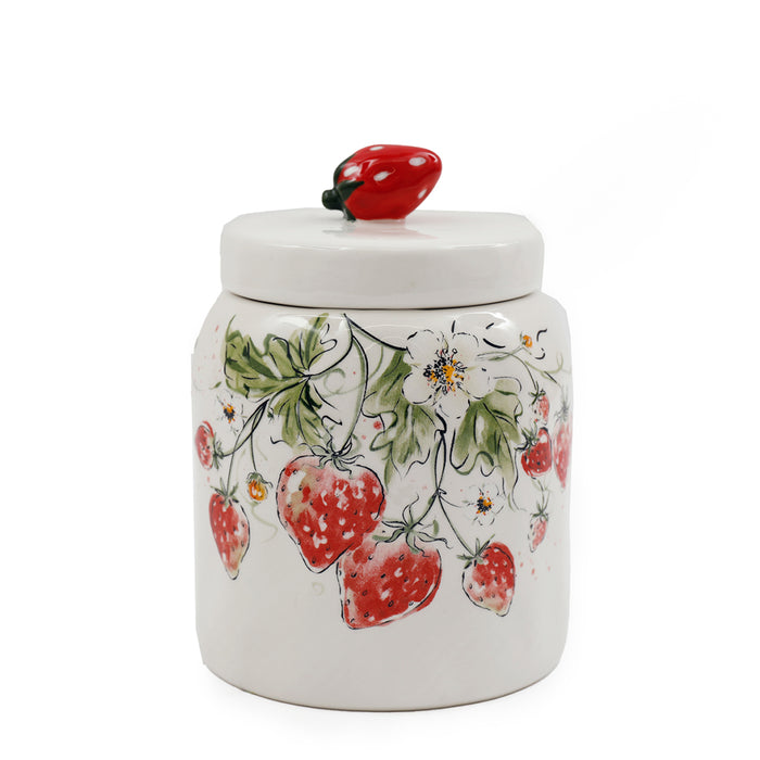 Sifcon 12X16Cm S/Berry Print Jar