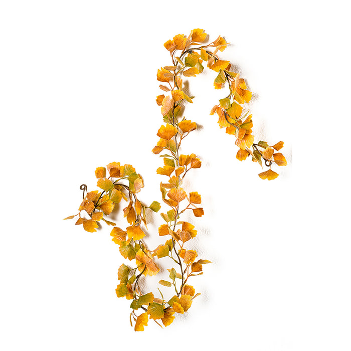Emerald Ginko Garland 180cm Yellow/Brown