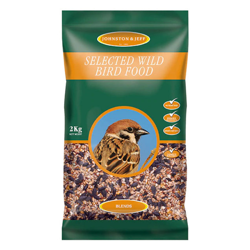 Johnston & Jeff Wild Bird Seed Blend 2kg
