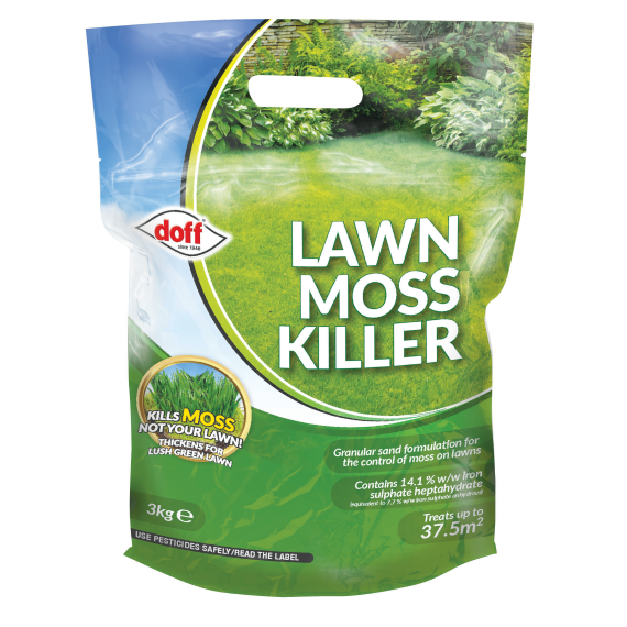 DOFF Lawn Moss Killer Sand 3Kg/37.5M2