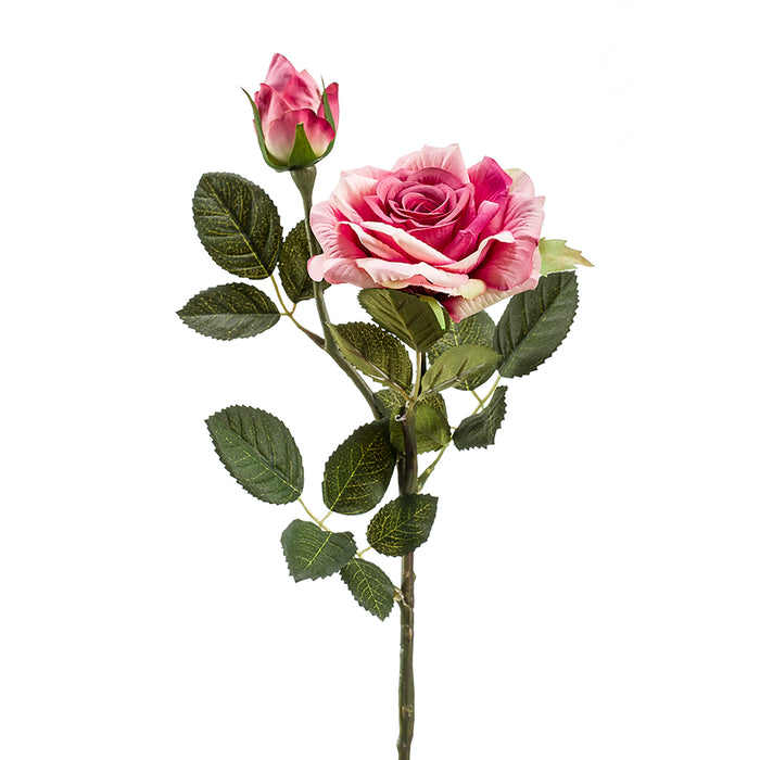 EEG Rose Ruby Spray 47cm tt Pink