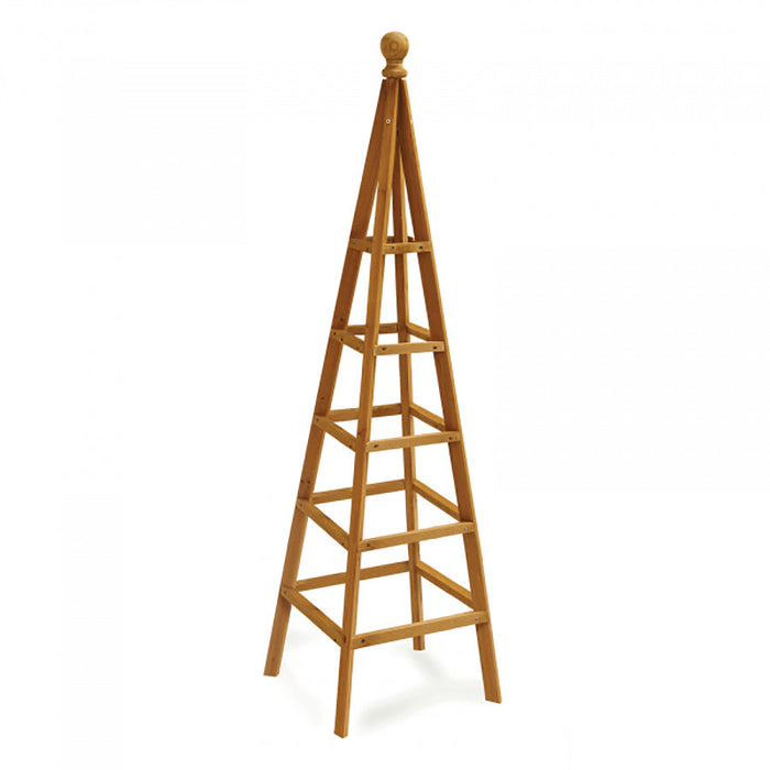 Smart Garden Woodland Obelisk - Tan 1.5M - Fsc 1