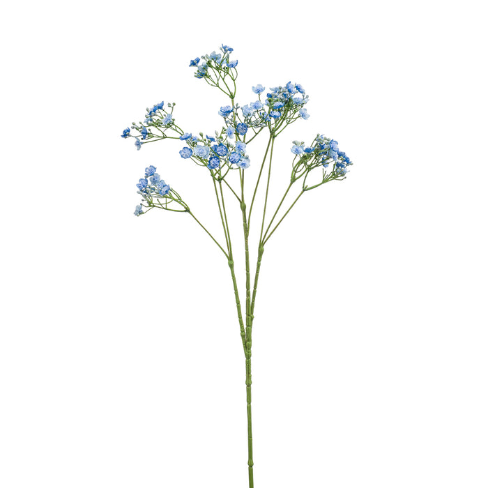 Emerald Gypsophilia Spray Blue 68cm