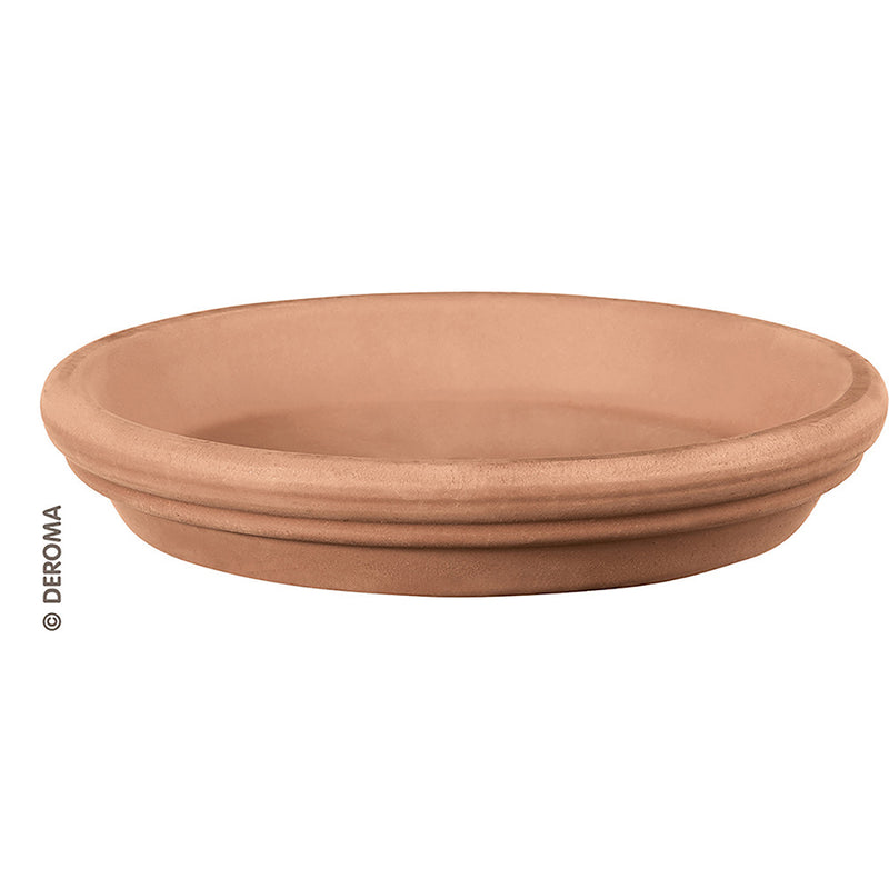 Deroma Saucer Round Waterproof cm.7 Cotto
