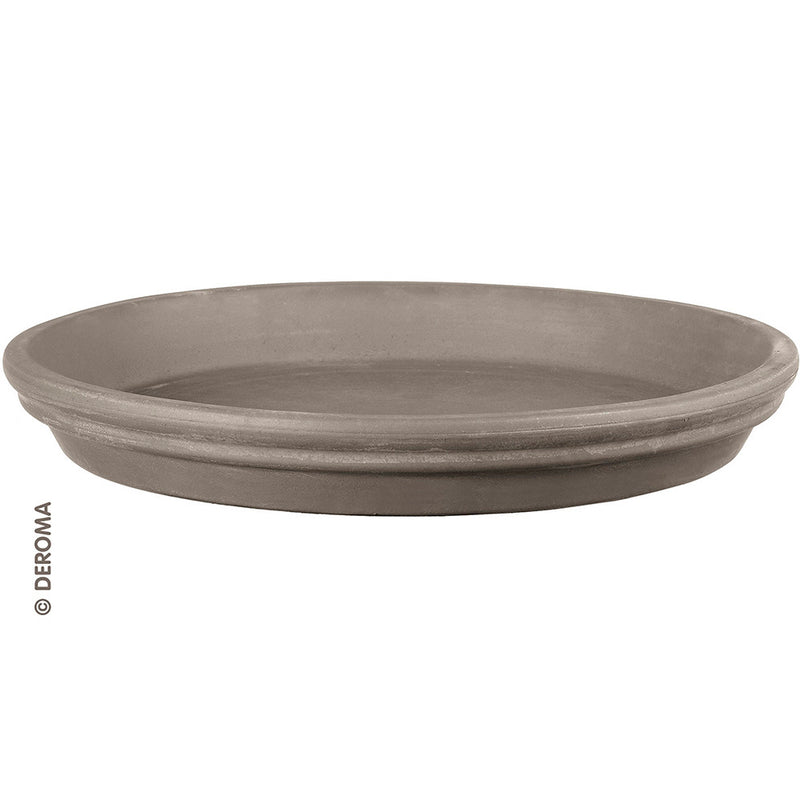 Deroma Saucer Round Waterproof cm.23  Graphite