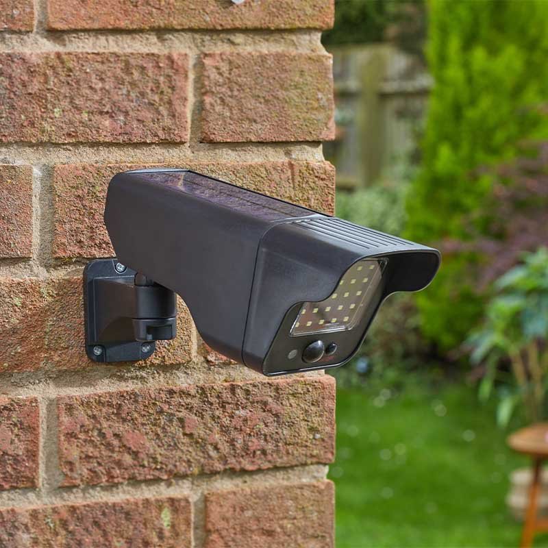Super Bright PIR Solar Decoy Camera & Floodlight