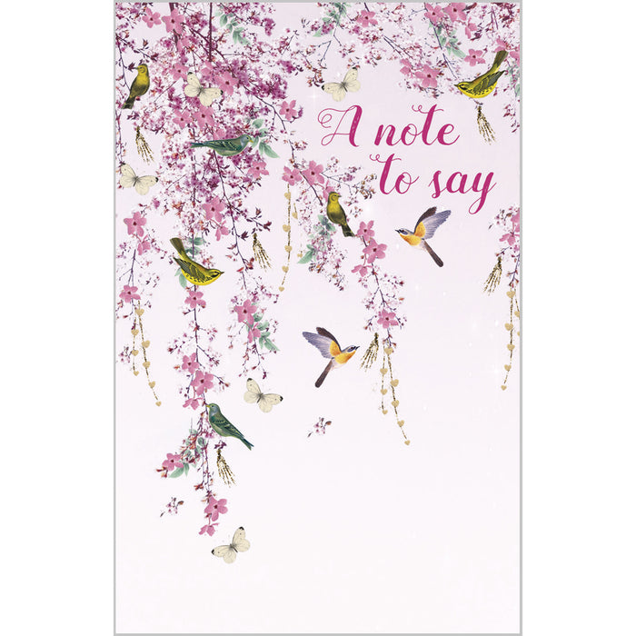 ABA Notelets - A Note to Say Spring Blossom (13185/13186)