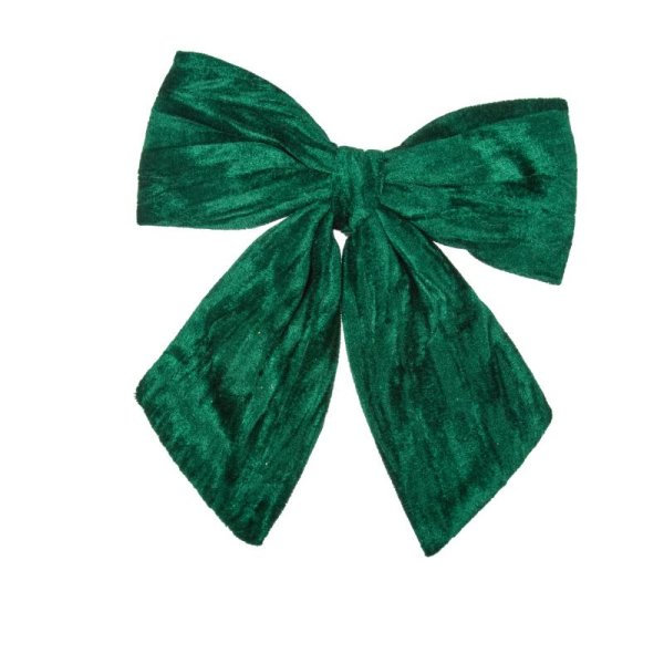 Smart Garden 34Cm Velvet Bow - Emerald