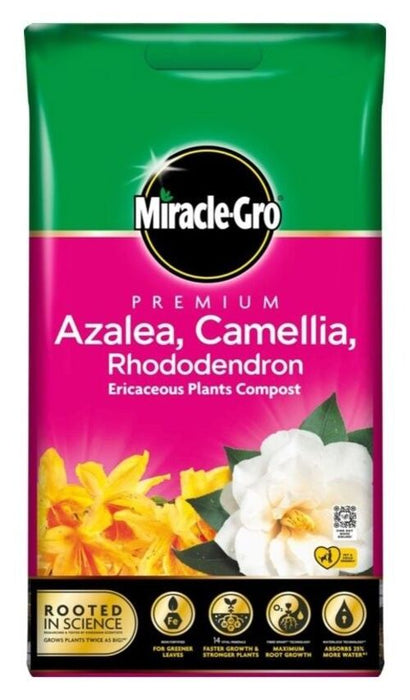 Miracle-Gro Premium Ericaceous Compost 20Ltr