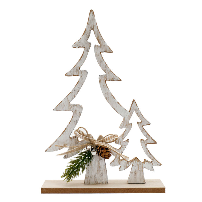 Sifcon 20X30Cm Wdn Trees W/Deco
