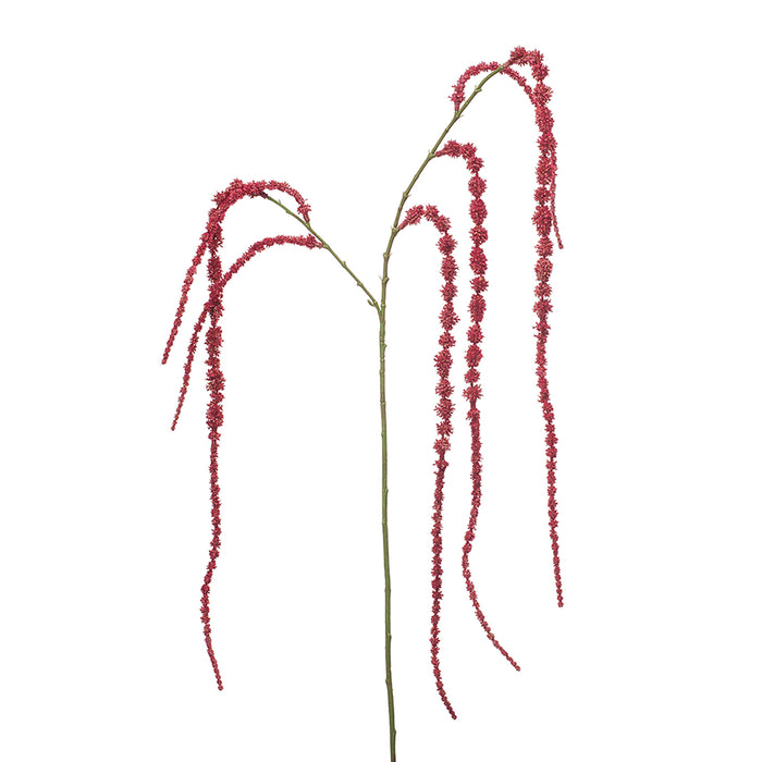 Emerald Amaranthus Spray Burgundy 130cm