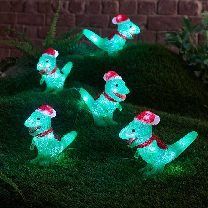 Smart Garden Inlit Ice Dinos - Set Of 5