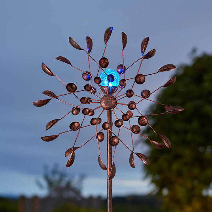 Flamboya Breeze Solar Wind Spinner