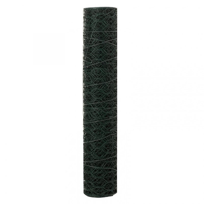 SmartGarden Hexagonal Wire Netting - 25mm Mesh 0.5 x 5m PVC Coated
