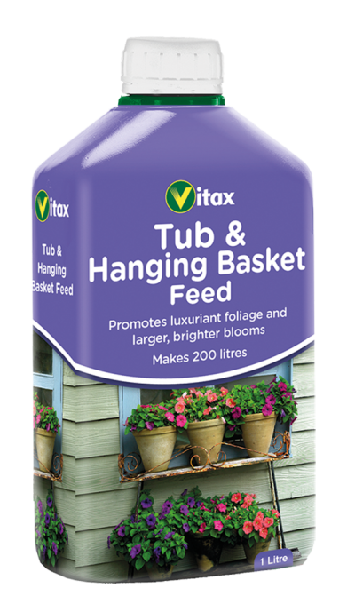 Vitax Tub & Hanging Basket Feed 1Ltr