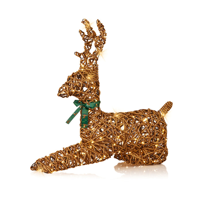 Premier 120 LED's Lying Reindeer (58cm)