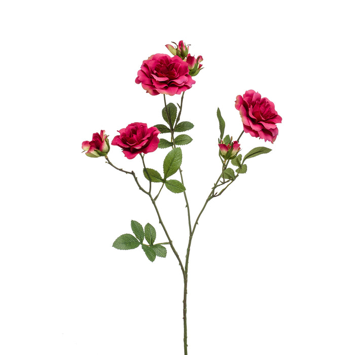 EEG Rose English Spray Fuchsia 68cm