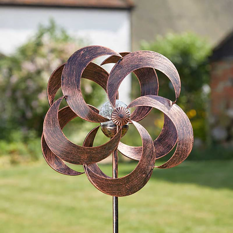 Smart Solar Wind Spinners Aries
