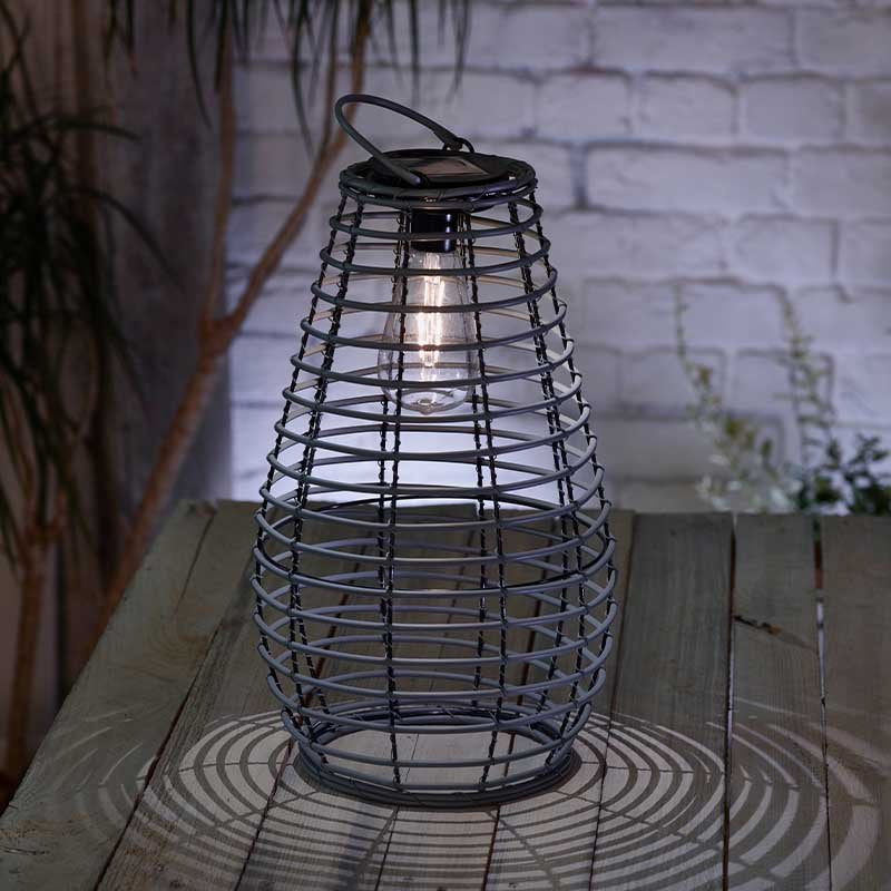 Smart Solar Venus Lantern - Slate