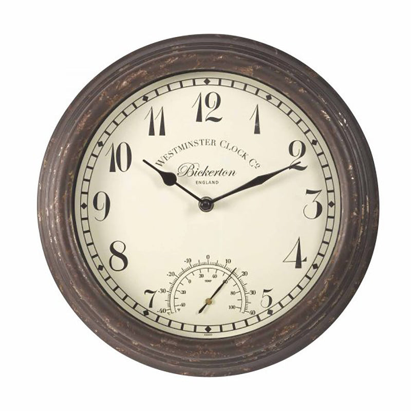 Outside In Bickerton Clock 12"