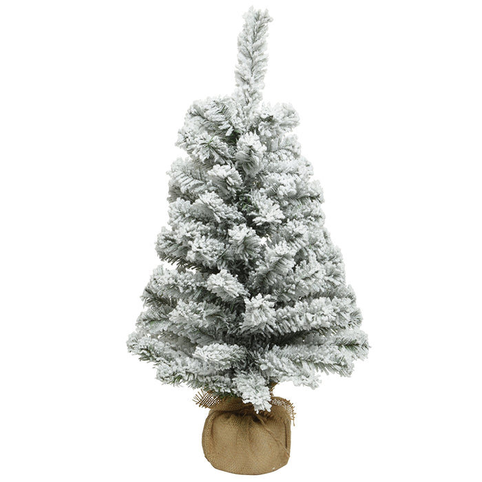 Kaemingk Imperial Mini Snowy Tree Indoor (Dia.41Cm X H.75Cm)