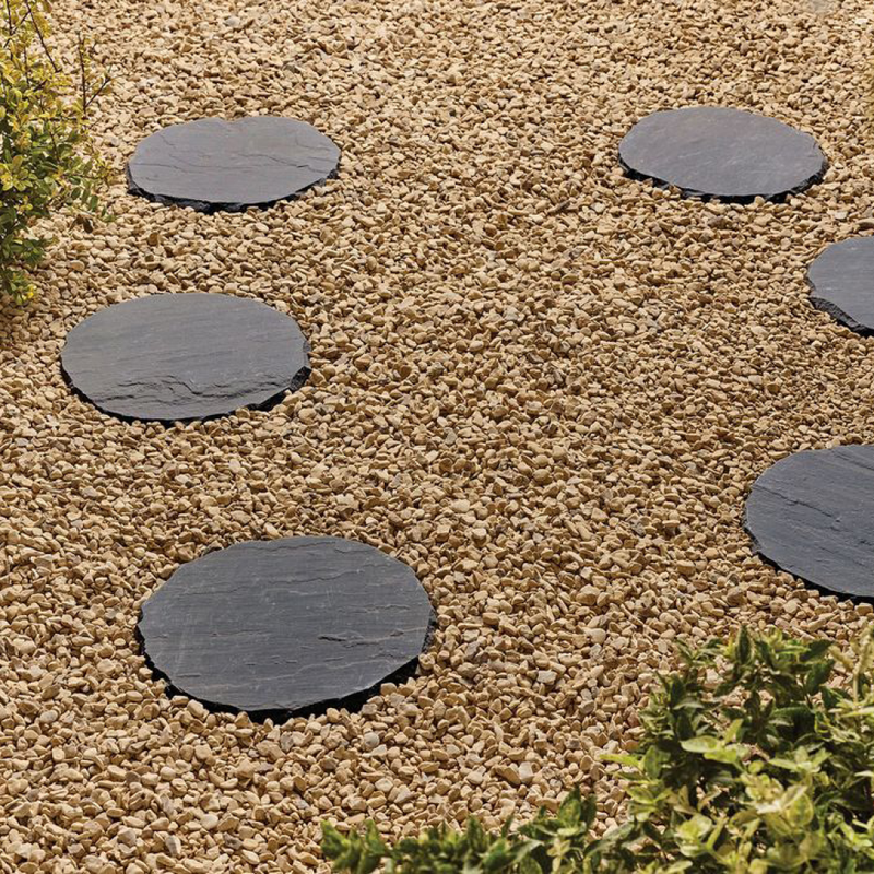 Kelkay Natural Stepping Stone 300mm x 20mm Charcoal