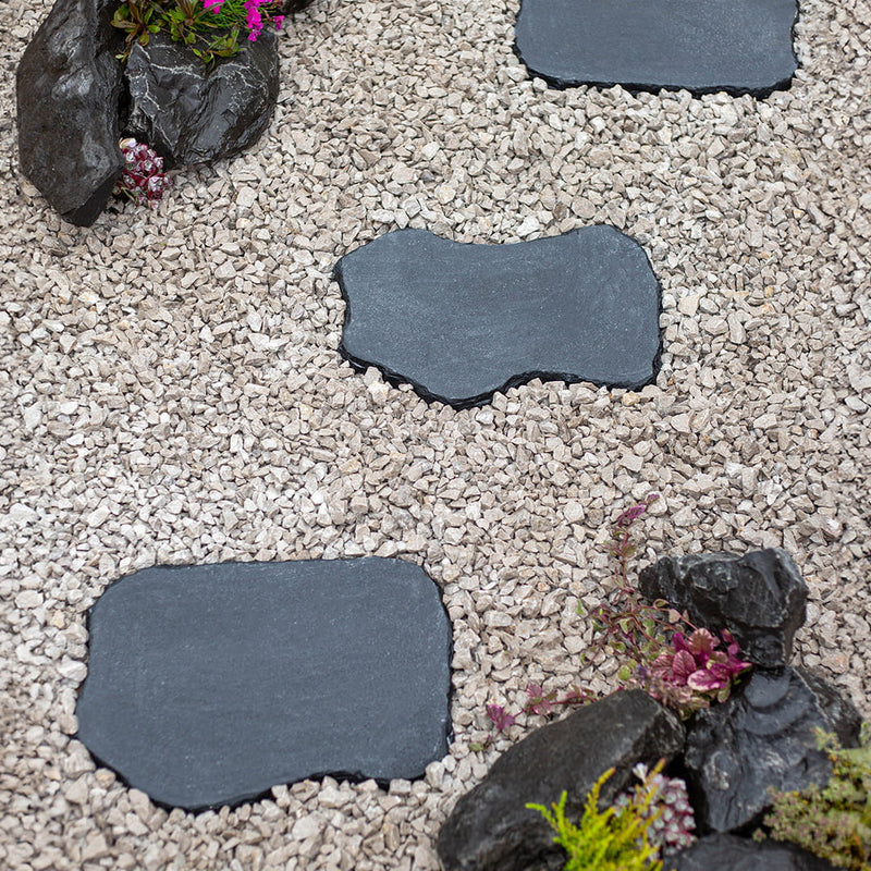 Kelkay Natural Random Stepping Stone 400x300mm Charcoal