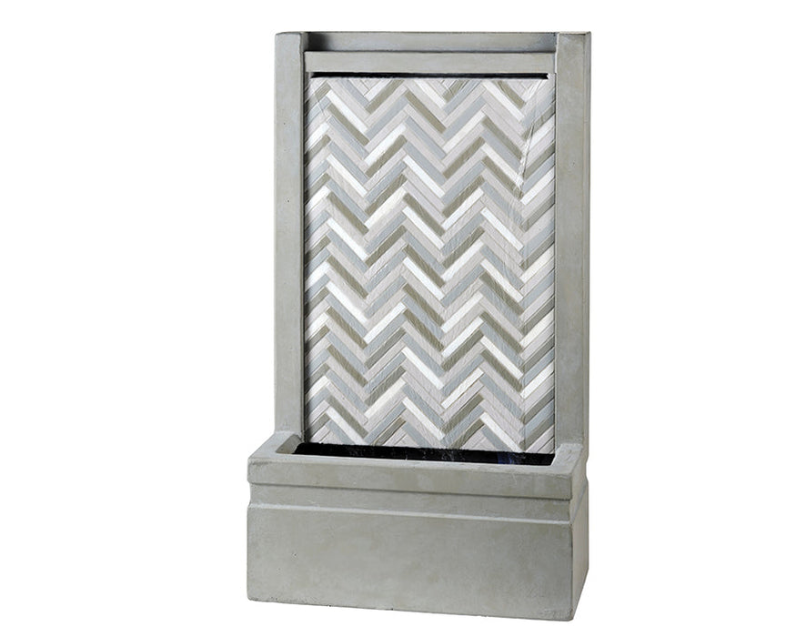 Kaemingk Lumineo Contemporary Water Fountain GRC Outdoor