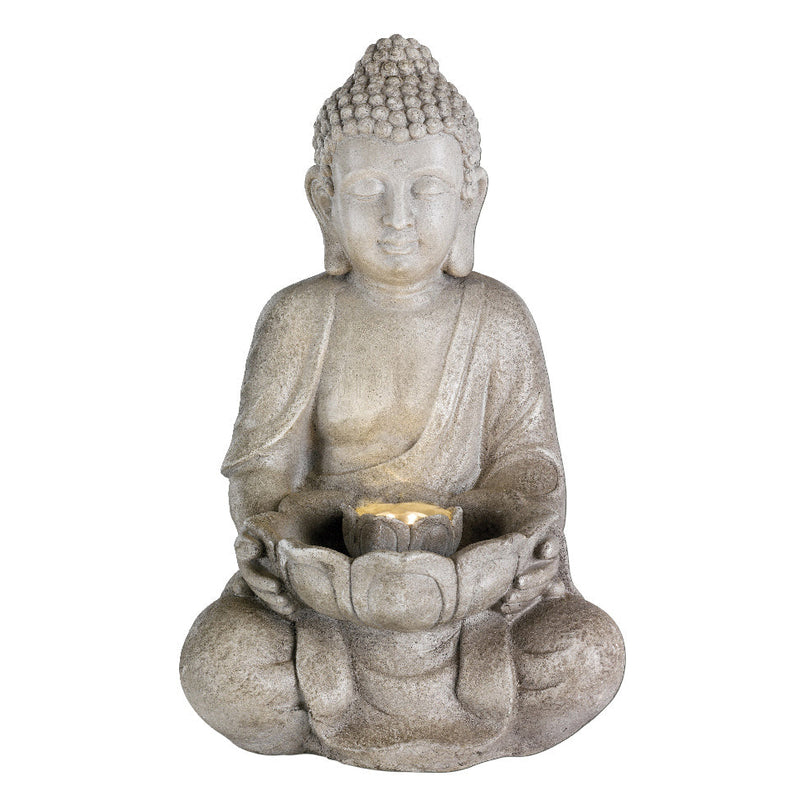Kaemingk Fountain Gb Sitting Buddha Grc Transformer Outdoor B