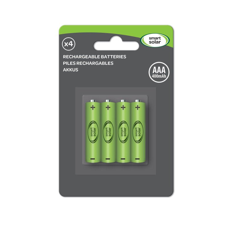 Smart Solar Aaa 600Mah 4 Pack