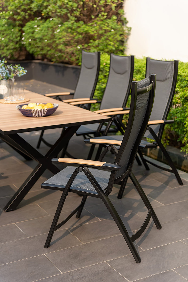 LifestyleGarden Panama 8 Seater Reclining Set - EX DISPLAY
