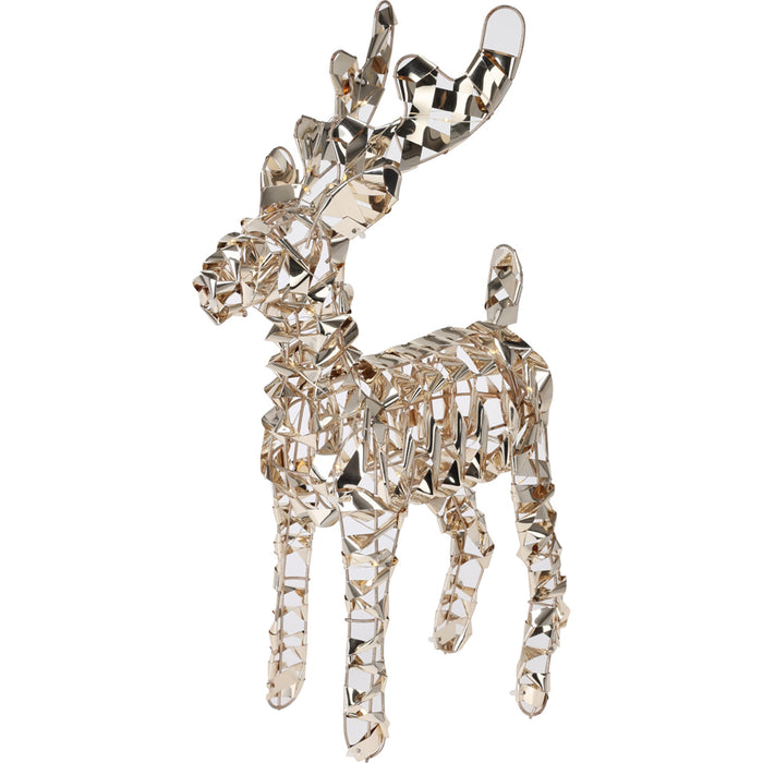 Koopman Gold Reindeer Micro LED (37cm)