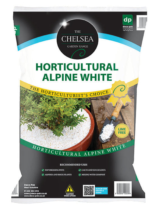 Deco-Pak Horticultural Alpine White 6mm - Mini