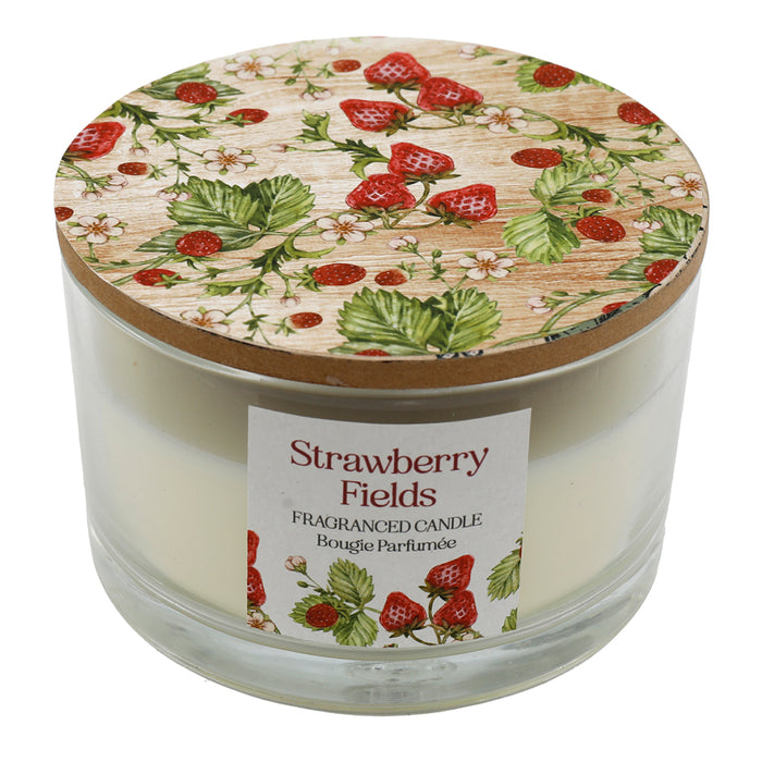 Sifcon 13X8Cm Candlepot W/Wooden Lid