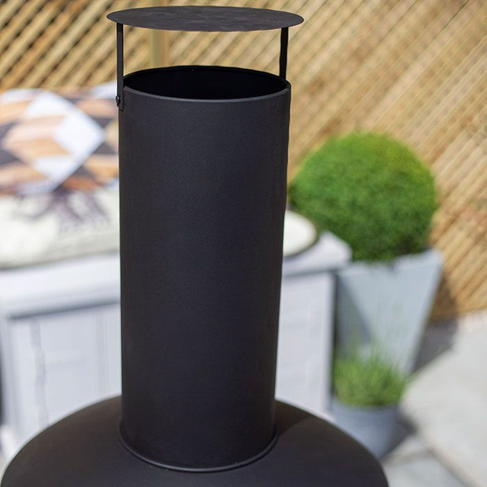 La Hacienda Barola Steel Chiminea