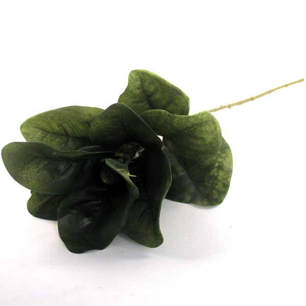 JEN Magnolia Leaf Branch w/Bud