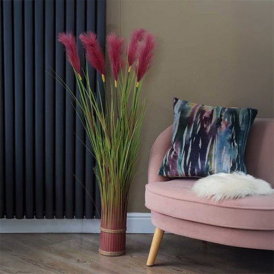 Faux Décor Faux Bouquet - Purple Pampas 120cm